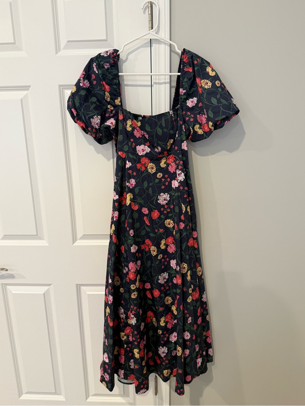 NWT Hill House Matilda dress in navy peony bouquet - Picture 6 of 6